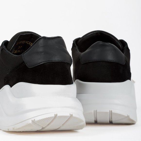 *SOLD* Burberry Black Regis Sneakers - Picture 8 of 11
